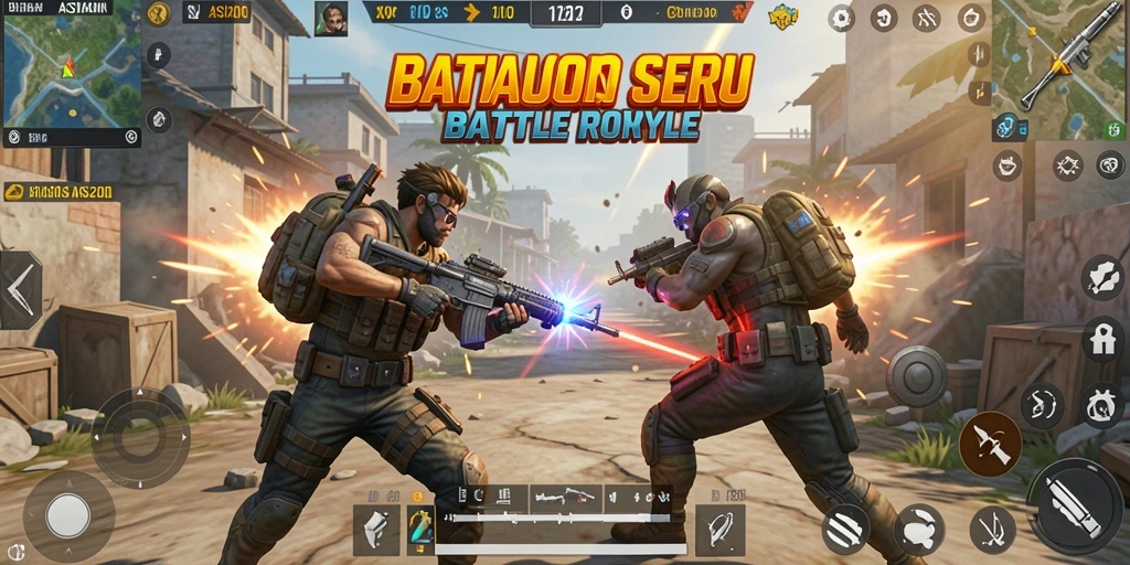 Tampilan gameplay seru dari ASIA200 yang mendebarkan.