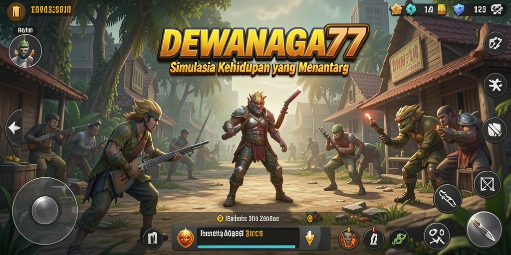 Tangkapan layar DEWANAGA77 menampilkan momen gameplay yang intens dan mendalam.