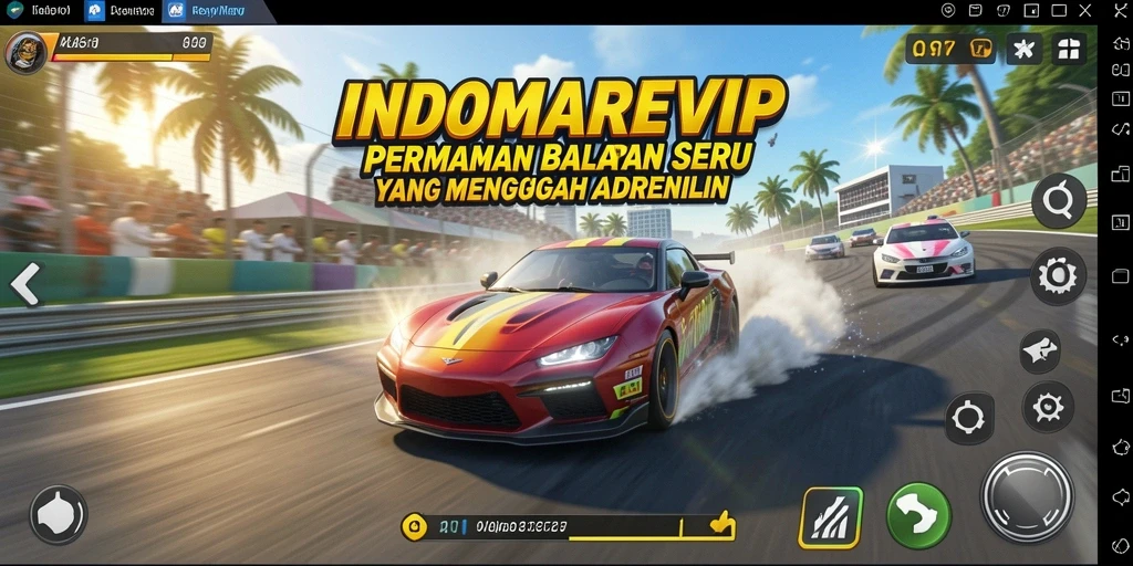 Tangkapan layar gameplay seru dari INDOMAREVIP.