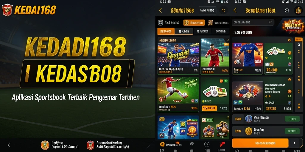 Tampilan gameplay KEDAI168 yang menarik dan interaktif untuk sportsbook.
