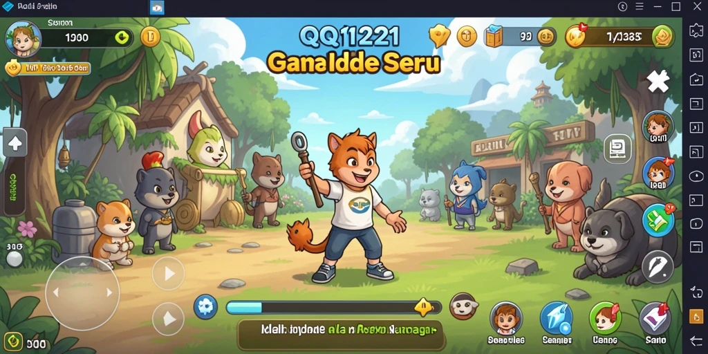Tampilan gameplay menarik dari QQ1221 dengan elemen Idle.