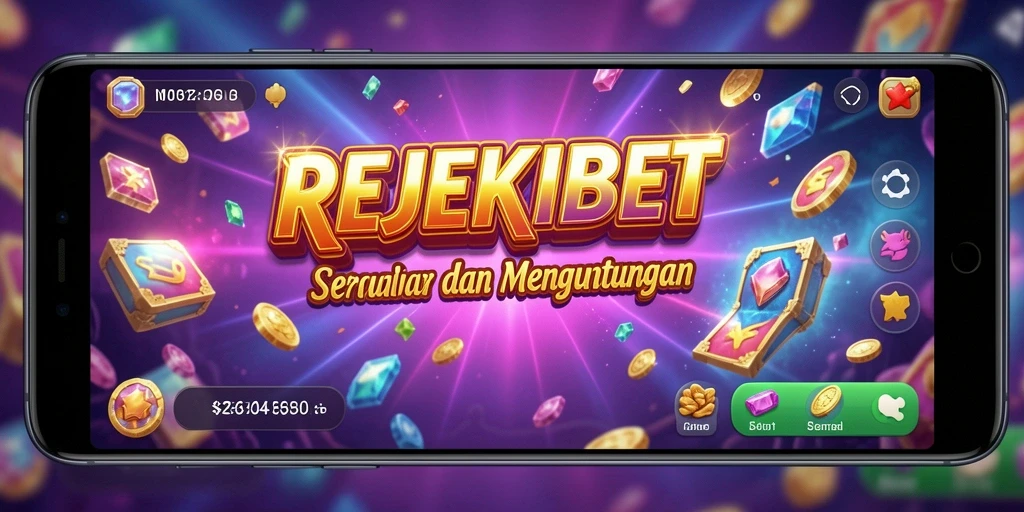 Tampilan gameplay Slot yang menarik dari REJEKIBET.