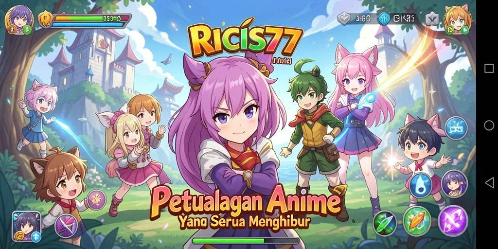Gameplay seru dan karakter menarik di RICIS77.