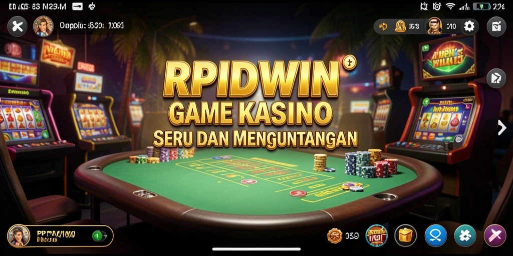 Tampilan menakjubkan dari gameplay RPIDWIN yang mendebarkan.
