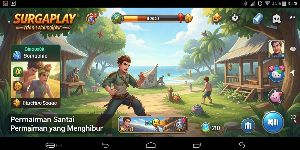Tampilan gameplay SURGAPLAY yang menawan dan menarik.