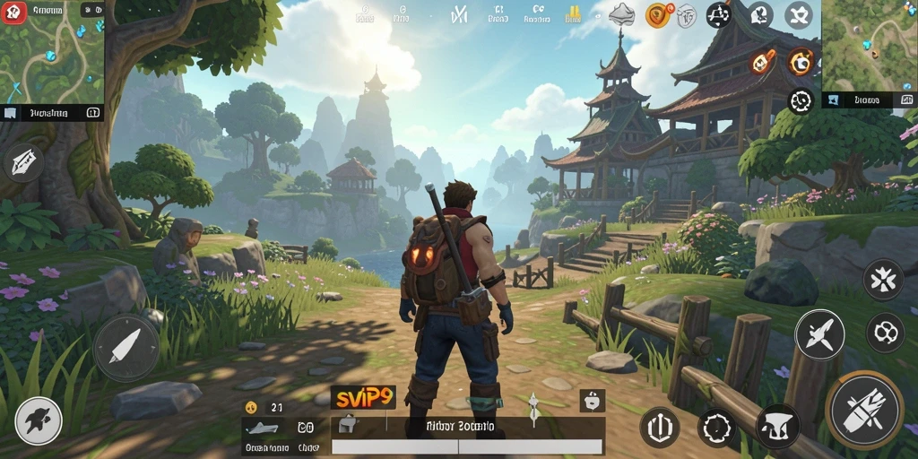 Tangkapan layar menampilkan aksi mendebarkan dalam dunia Open World.