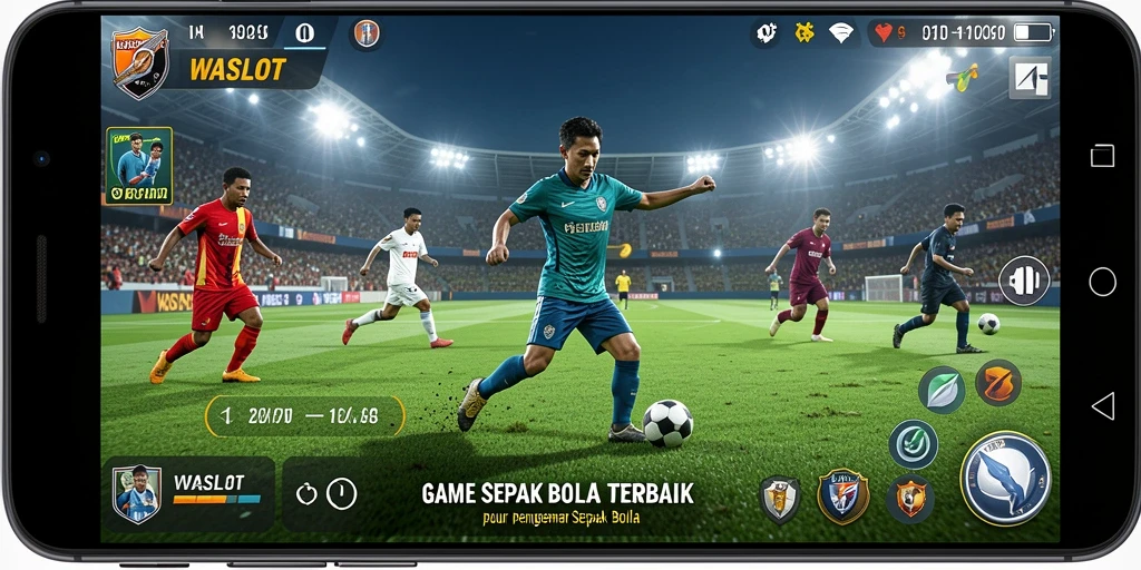 Tampilan menarik dari gameplay <strong>WASLOT</strong> yang penuh aksi sepak bola.